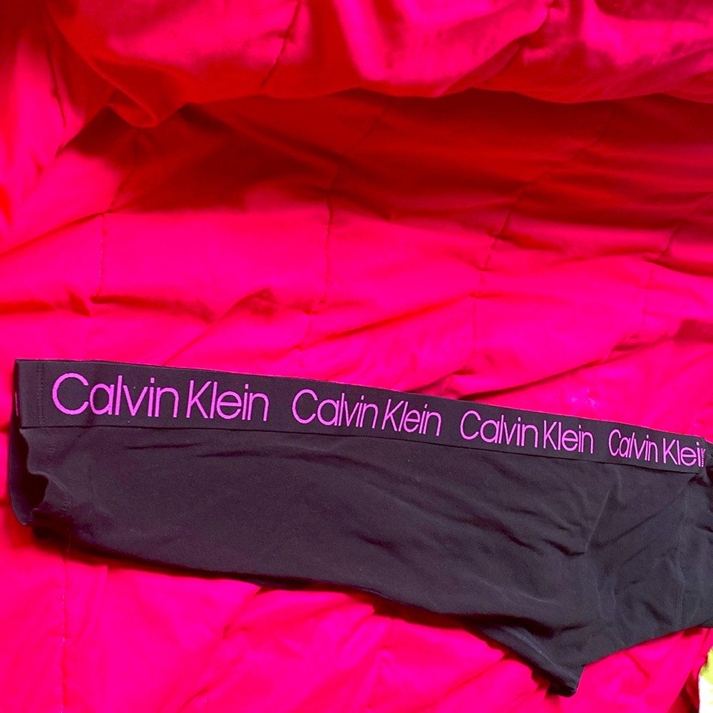 Calvin Klein yoga pants.